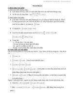 Phân dạng các bài toán tích phân - Phạm Minh Tứ