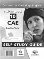 advanced 10 cae practice tests study guide 