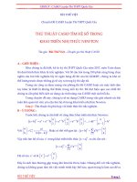 Thủ thuật casio tìm hệ số trong khai triển nhị thức Newton - Bùi Thế Việt