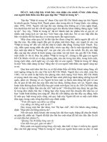 Cảm nhận con người Bác qua tập thơ Nhật ký trong tù