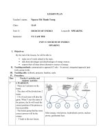 ENGLISH 11 UNIT 11 SPEAKING