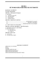 MẠCH điều KHIỂN NHIỆT độ CHO TRẠM BTS dùng 89c51 ( có code và mạch in )