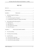 XÂY DỰNG WEBSITE HỖ TRỢ THÔNG TIN TUYỂN SINH ĐẠI HỌC  CAO ĐẲNG