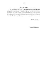 Tác động của QTCT đến chất lượng thông tin BCTC tại các công ty niêm yết ở Việt Nam