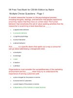 59 free test bank for CB 6th edition by babin