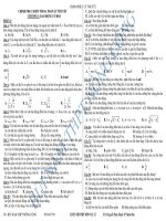 trắc nghiệm lý thuyết ôn thi tốt nghiệp môn Lý có đáp án