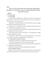 Quản lý chất lượng đào tạo ngành công nghệ thông tin trong các trường cao đẳng tại thành phố Hồ Chí Minh theo tiếp cận TQM
