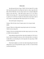 Hoàn thiện công tác quản trị rủi ro tại công ty TNHH cơ khí xây dựng VDC