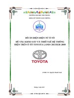 Khảo sát hệ thống điện trên xe Toyota