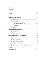 Định lý tách và một số ứng dụng