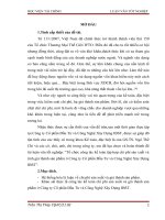 Tổ chức công tác kế toán tập hợp chi phí sản xuất và tính giá thành sản phẩm ở công ty cổ phần đầu tư và công ng 