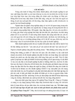 Tổ chức công tác kế toán tập hợp chi phí sản xuất và tính giá thành sản phẩm than sạch tại xí nghiệp than uông bí 