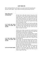 Luật hàng hải   so sánh nghĩa vụ người chuyên chở