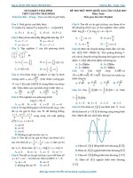 6 đề thi thử THPT QG 2017 môn toán THPT chuyên có đáp án chi tiết