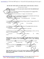 de thi thu thpt quoc gia mon tieng anh nam 2016 de so 3