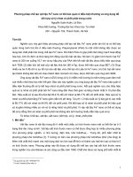 Phương pháp chế tạo vật liệu Fe0 nano có thể bảo quản ở điều kiện thường và ứng dụng để kết hợp xử lý nitrat và phốt phát trong nước