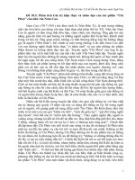 Phân tích giá trị hiện thực và nhân đạo của tác phẩm Chí Phèo của nhà văn Nam Cao