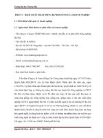 Báo cáo thực tập tổng hợp công ty TNHH nhà nước 1 thành viên đầu tư và phát triển nông nghiệp hà nội  