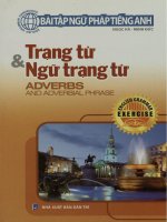 Trạng từ và ngữ trạng từ  ngọc hà, minh đức 