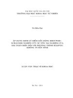Áp dụng định lý điểm bất động Brouwer-Schauder nghiên cứu sự tồn tại nghiệm của bài toán biên đối với phương trình Elliptic không tuyến tính