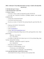 báo cáo thực tập tổng hợp tại công ty cổ phần xuất nhập khẩu TOCONTAP 