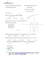 Đề thi thử môn toán năm 2017 trường đại học sư phạm hà nội lần 2 (có lời giải)
