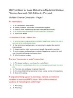 238 test bank for basic marketing a marketing strategy planning approach 18th edition by perreault