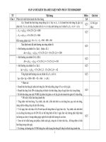 Đáp án môn Phân tích hoạt động kinh doanh xuất bản phẩm