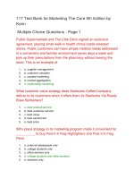 117 test bank for marketing the core 5th edition by kerin