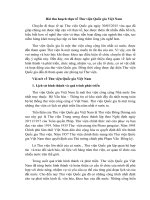 Bài thu hoạch chuyến tham quan thực tế tại Thư viện Quốc gia Việt Nam