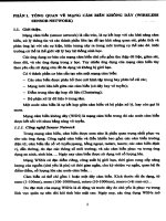 Mạng Wireless sensor network kỹ thuật, ứng dụng và định tuyến.PDF