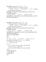 Đề khảo sát toán lớp 6 