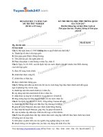 Hướng dẫn giải đề thi minh hoạ THPT QG lần 2 năm 2017 môn lịch sử