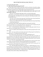 tài liệu luyện thi công chức, viên chức