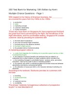 222 test bank for marketing 12th edition by kerin