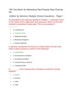 100 test bank for marketing real people real choices 4th 