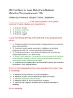 250 test bank for basic marketing a strategic marketing planning approach 19th 