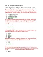 92 test bank for marketing 2nd