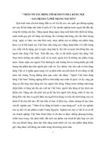 NHÂN TỐ TÁC ĐỘNG TỚI HÀNH VI MUA HÀNG NỘI