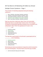 89 test bank for m marketing 4th edition by grewa1