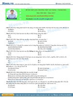 DeThiThuTHPTQG lan1 TruongTHPTHaTrung thanhhoa 2 