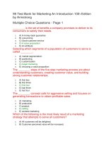 95 test bank for marketing an introduction 10th edition by armstrong 