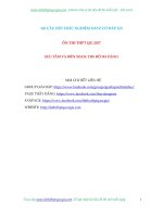 120 CÂU HỎI TRẮC NGHIỆM OXYZ CÓ ĐÁP ÁN - ÔN THI THPT QUỐC GIA 2017