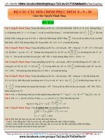 các dạng toán hay và khó có lời giải