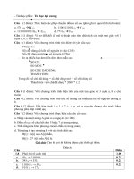 ngân hàng đề thi tin học