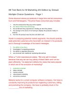 89 test bank for m marketing 4th edition by grewal