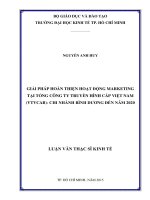 Giải pháp hoàn thiện hoạt động marketing tại tổng công ty truyền hình cáp việt nam (VTVCab)   chi nhánh bình dương đến năm 2020 