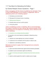 117 test bank for marketing 3rd edition 