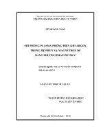 MÔ PHỎNG QUÁ TRÌNH LAN TRUYỀN VẬT CHẤT Ô NHIỄM DƯỚI TÁC ĐỘNG CỦA CÁC YẾU TỐ ĐỘNG LỰC TẠI VỊNH CAM RANH BẰNG MÔ HÌNH SỐ