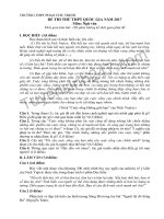 Đề thi thử THPT Quốc gia 2017 môn Văn  THPT Phan Chu Trinh  